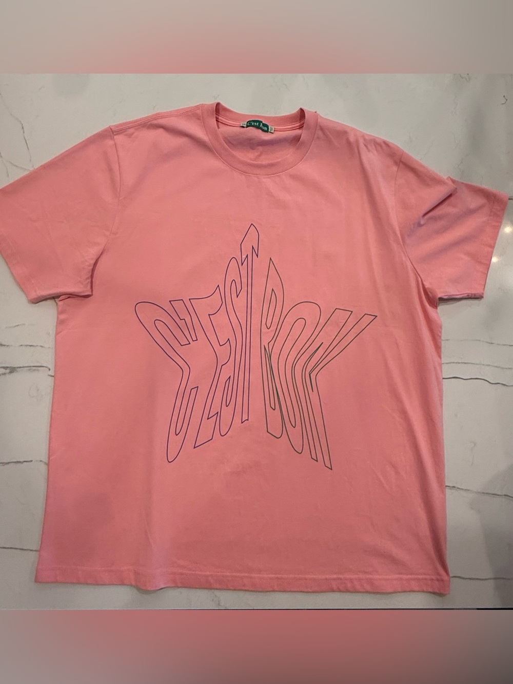 C’Est Bon Men’s Tee, Size XXL, NWOT